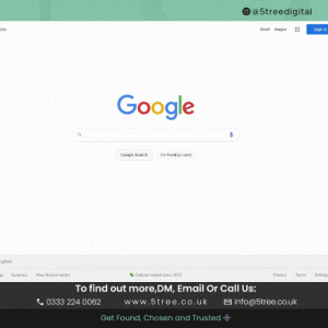 Organic Ranking in Google search